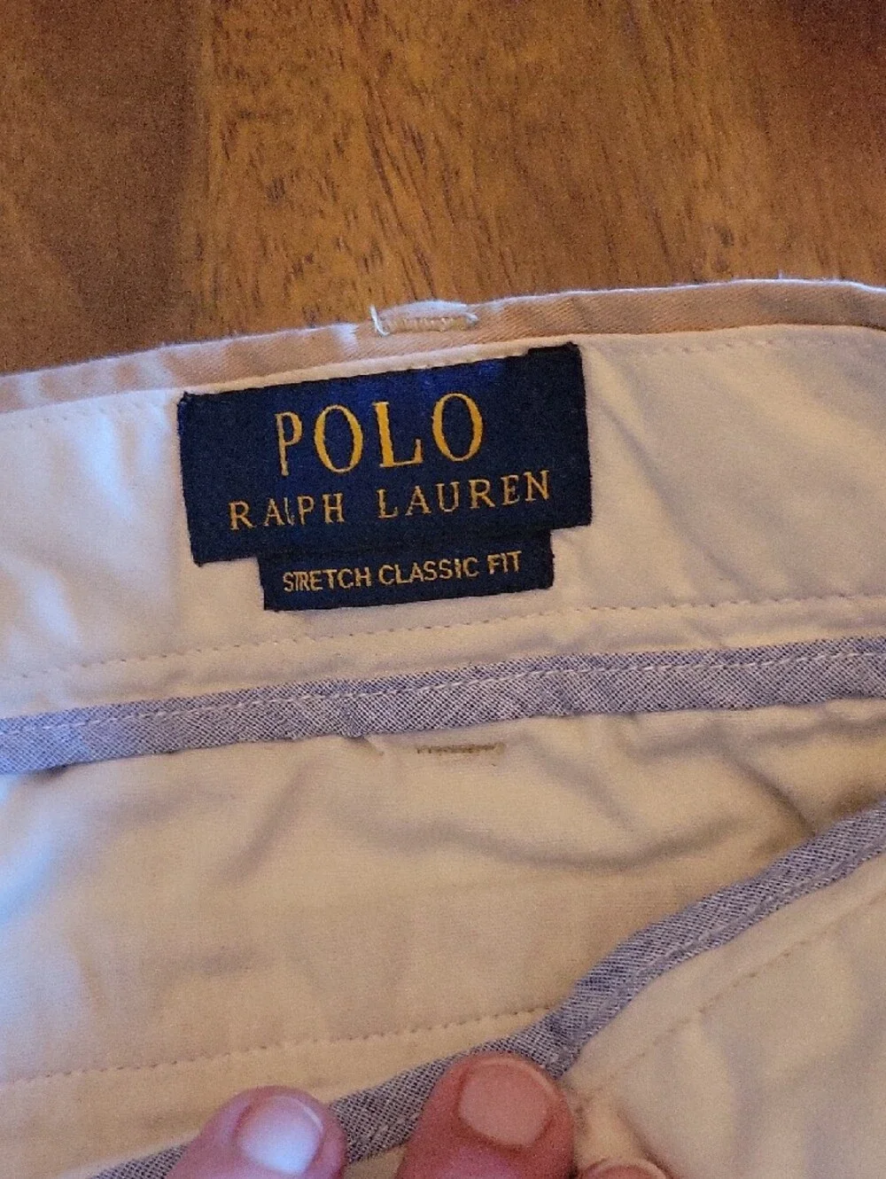 Polo by Ralph Lauren Khaki Embroidered Puppy & Dog Dish Shorts - Picture 4 of 6